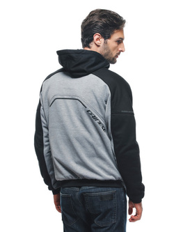 Bluza motocyklowa Dainese Daemon-X Safety szaro-czarno-czerwona