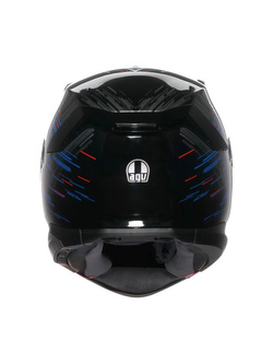 Kask integralny AGV K7 Genisys czarno-niebiesko-szary matowy