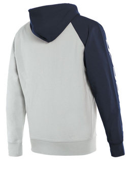 Bluza Dainese Paddock Full-Zip Hoodie szaro-niebieska