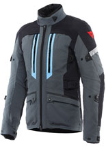 Kurtka motocyklowa tekstylna Dainese Mangen Absoluteshell Pro szaro-czarna