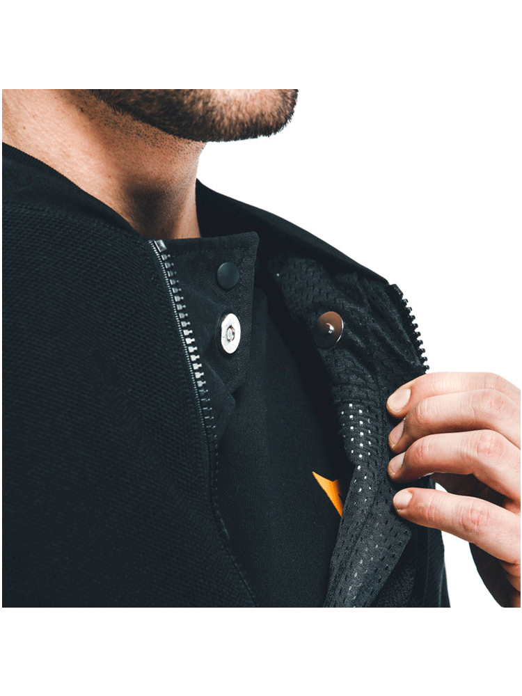 Kurtka motocyklowa tekstylna Dainese Smart Jacket LS czarna