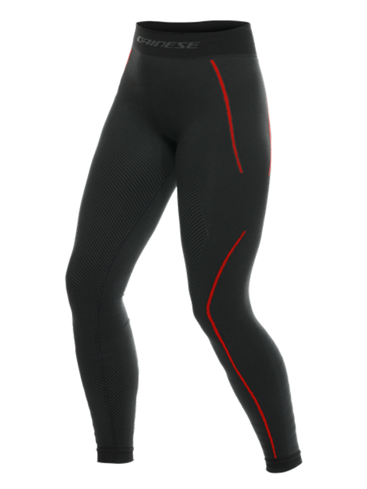 Spodnie termoaktywne damskie Dainese Thermo czarno-czerwone