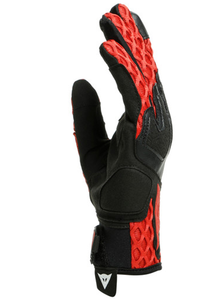 Tekstylne rękawice motocyklowe Dainese Air-Maze Unisex czarno-czerwone