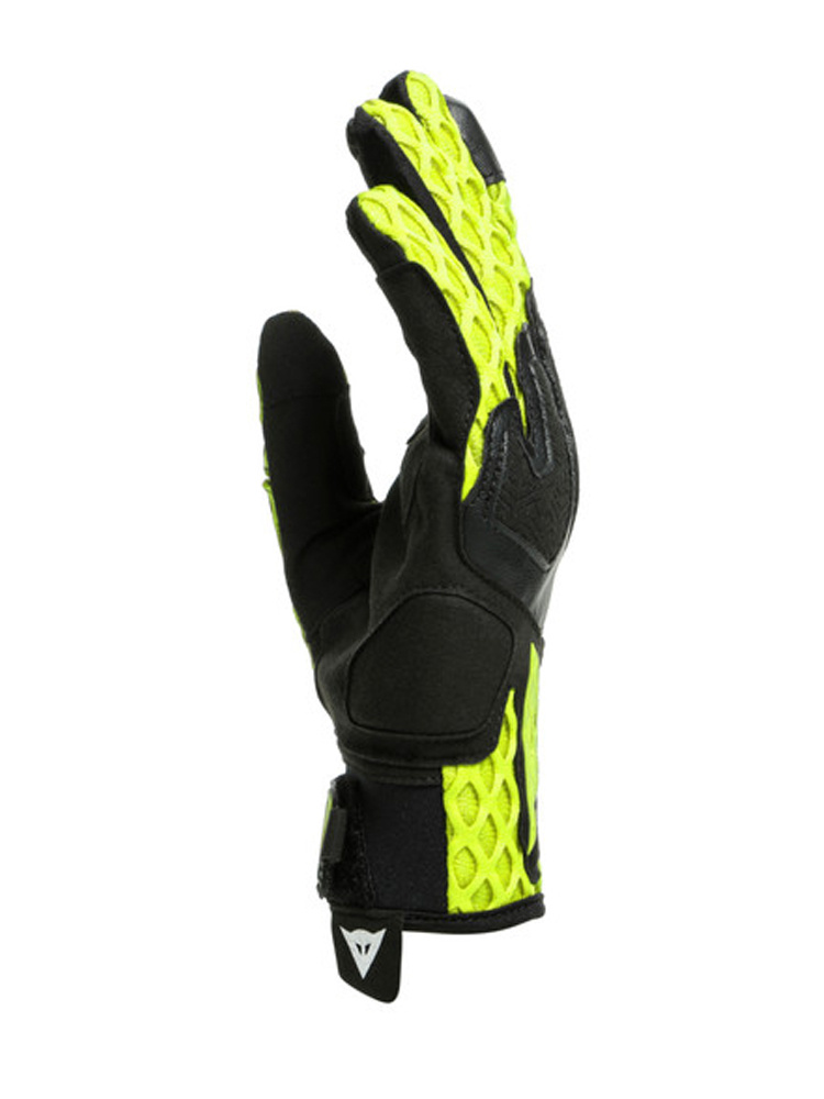 Tekstylne rękawice motocyklowe Dainese Air-Maze Unisex czarno-fluo żółte