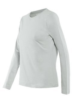 Damska bluza Dainese Paddock Lady T-Shirt LS biała