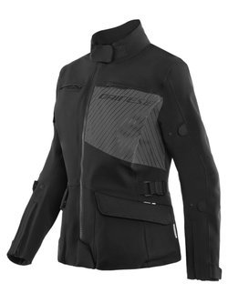 Damska kurtka motocyklowa tekstylna Dainese Tonale Lady D-Dry® czarno-szara