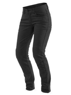 Damskie spodnie motocyklowe tekstylne Dainese Classic Slim Lady Tex czarne