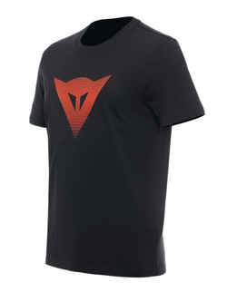 Koszulka Dainese Logo czarno-czerwona