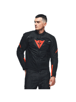 Kurtka motocyklowa Dainese Smart Jacket LS Sport czarno-czerwona