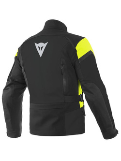 Kurtka motocyklowa tekstylna Dainese Tonale D-Dry® czarno-fluo żółta Kurtka motocyklowa tekstylna Dainese Tonale D-Dry® czarno-fluo żółta