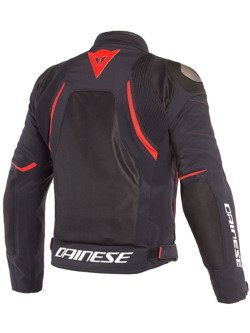 Motocyklowa kurtka tekstylna Dainese Dinamica Air D-Dry® czarno-czerwona