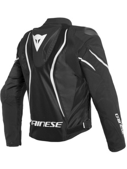 Motocyklowa kurtka tekstylna Dainese Estrema Air Tex czarno-biała
