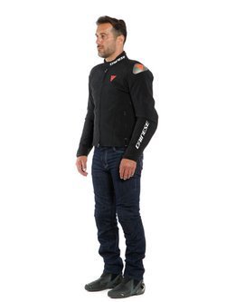 Motocyklowa kurtka tekstylna Dainese Indomita D-Dry XT czarna