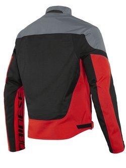 Motocyklowa kurtka tekstylna Dainese Levante Air Tex czarno-szaro-czerwona