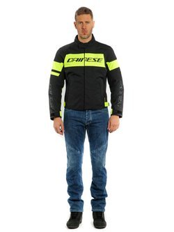 Motocyklowa kurtka tekstylna Dainese Saetta D-Dry® fluo-czarna