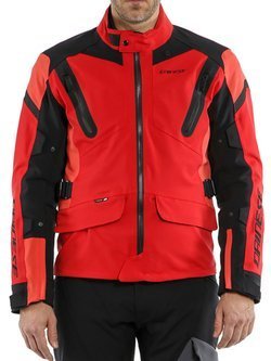 Motocyklowa kurtka tekstylna Dainese Tonale D-Dry® czerwono-czarna