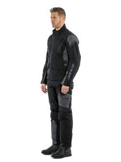 Motocyklowa kurtka tekstylna Dainese Tonale D-Dry® [rozmiary niestandardowe] czarno-szara
