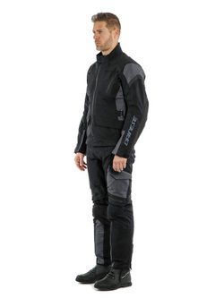 Motocyklowe spodnie tekstylne Dainese Tonale D-Dry® czarno-szare