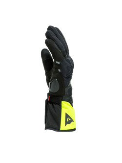 Rękawice motocyklowe Dainese Nembo Gore-Tex® czarno-fluo żółte