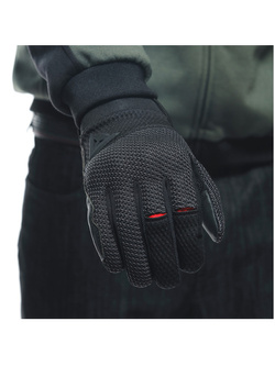 Rękawice motocyklowe Dainese Torino czarno-szare