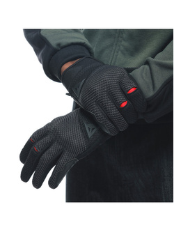 Rękawice motocyklowe Dainese Torino czarno-szare