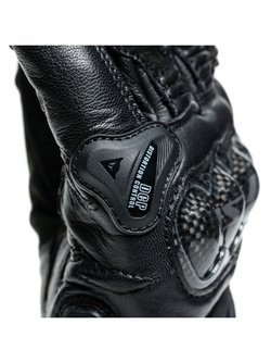Skórzane rękawice motocyklowe Dainese Carbon 3 Long czarne