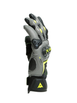 Skórzane rękawice motocyklowe Dainese Carbon 3 Short czarno-szare