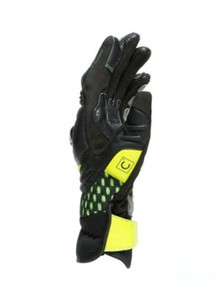 Skórzane rękawice motocyklowe Dainese Carbon 3 Short czarno-szare