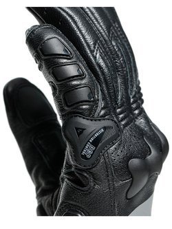 Skórzane rękawice motocyklowe Dainese X-Ride czarne