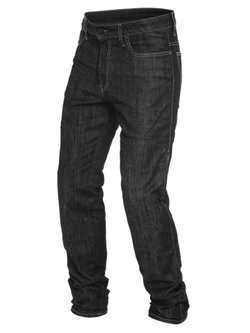 Spodnie motocyklowe jeansowe Dainese Denim Regular Tex czarne