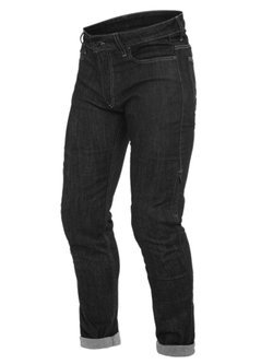 Spodnie motocyklowe jeansowe Dainese Denim Slim Tex czarne