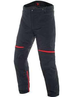 Spodnie motocyklowe tekstylne Dainese Carve Master 2 Gore-Tex® czarno-czerwone
