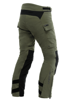 Spodnie motocyklowe tekstylne Dainese Hekla AbsoluteShell Pro 20K zielono-czarne