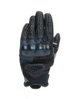 Tekstylne Rękawice motocyklowe Dainese D-Explorer 2 czarno-niebieskie