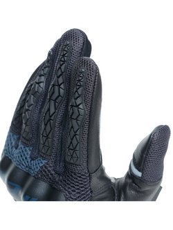 Tekstylne Rękawice motocyklowe Dainese D-Explorer 2 czarno-niebieskie