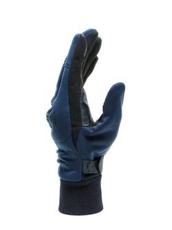 Tekstylne rękawice motocyklowe Dainese Coimbra Windstopper® niebieskie