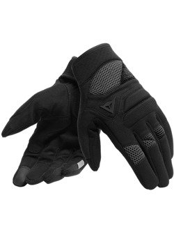 Tekstylne rękawice motocyklowe Dainese Fogal Unisex czarne
