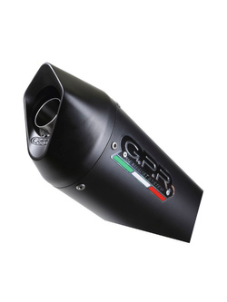 Tłumik G.P.R Furore Nero [Slip-On, Black Aluminium] - Yamaha Tricker 250 [05-08]