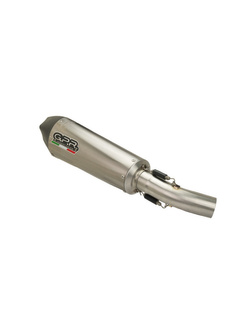 Tłumik G.P.R Gpe Ann. Titanium [Slip-On, Titanium] - Yamaha Yzf-R3 [15-17]