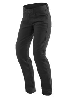 Damskie spodnie motocyklowe tekstylne Dainese Casual Regular Lady Tex czarne