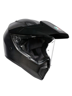 Kask adventure AGV AX9 czarny matowy