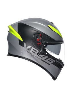 Kask integralny AGV K-5 S Apex 46 szaro-czarno-żółty