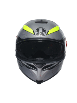 Kask integralny AGV K-5 S Apex 46 szaro-czarno-żółty