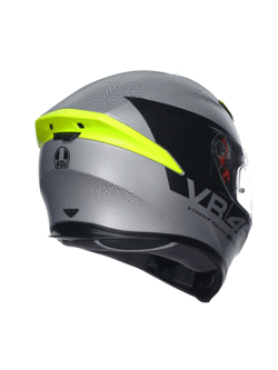 Kask integralny AGV K-5 S Apex 46 szaro-czarno-żółty