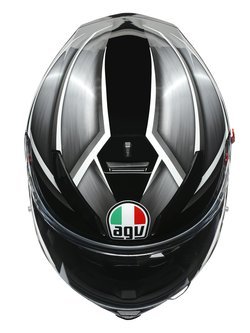 Kask integralny AGV K-5 S Tempest czarno-srebrny