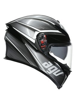 Kask integralny AGV K-5 S Tempest czarno-srebrny