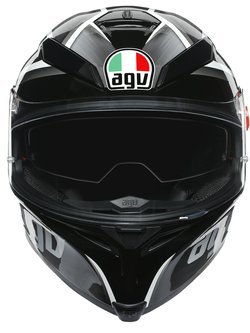 Kask integralny AGV K-5 S Tempest czarno-srebrny