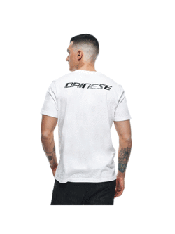 Koszulka Dainese Logo biało-czarna