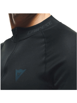 Koszulka termoaktywna Dainese No-Wind Thermo czarno-czerwona