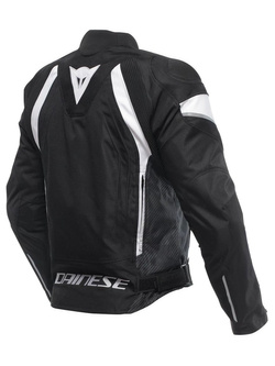 Kurtka motocyklowa tekstylna Dainese Avro 5 Tex czarno-biała